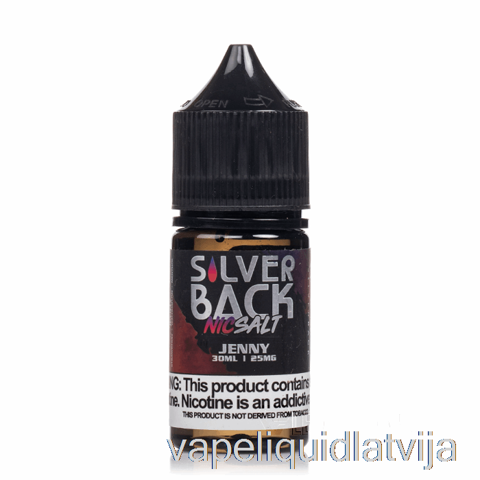 Jenny - Silverback Sula Co. Sāļi - 30ml 25mg Vape šķidrums